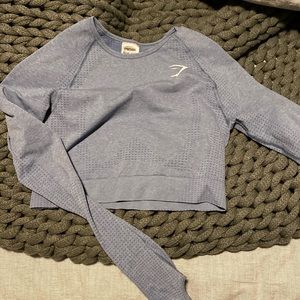 GYMSHARK CROPPED LONGSLEEVE